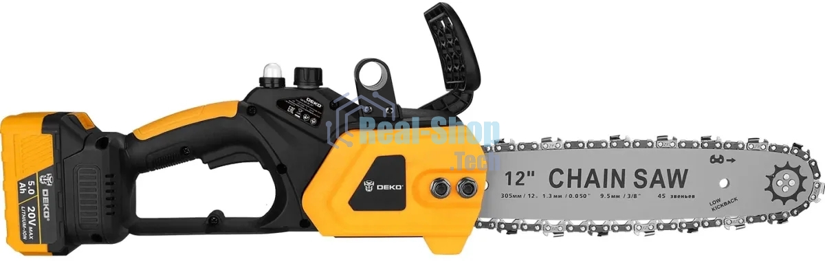 Электрическая цепная пила Deko DKCHS 20-12 дл.шины:12