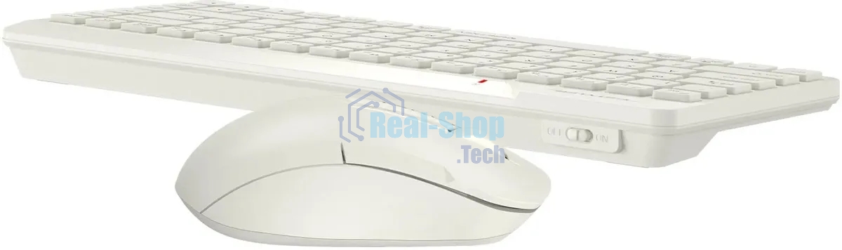 Комплект клавиатура + мышь A4Tech Fstyler FG2200 Air2 клав:бежевый мышь:бежевый USB беспроводная slim