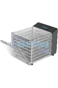 Сушка для фруктов и овощей Hyundai HYFD-8800 12под. 600Вт черный