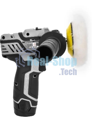 Полировальная машина Интерскол АПМ-76/12Э 8300об/мин рез.шпин.:M8 d=76мм (806.2.2.70)