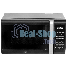 Микроволновая печь JVC JK-MW381S черный, 20 л, 700 Вт, переключатели - сенсор