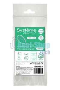 Стяжка кабельная SE IMT10025W 100х2.5 белый (уп. 100 шт)