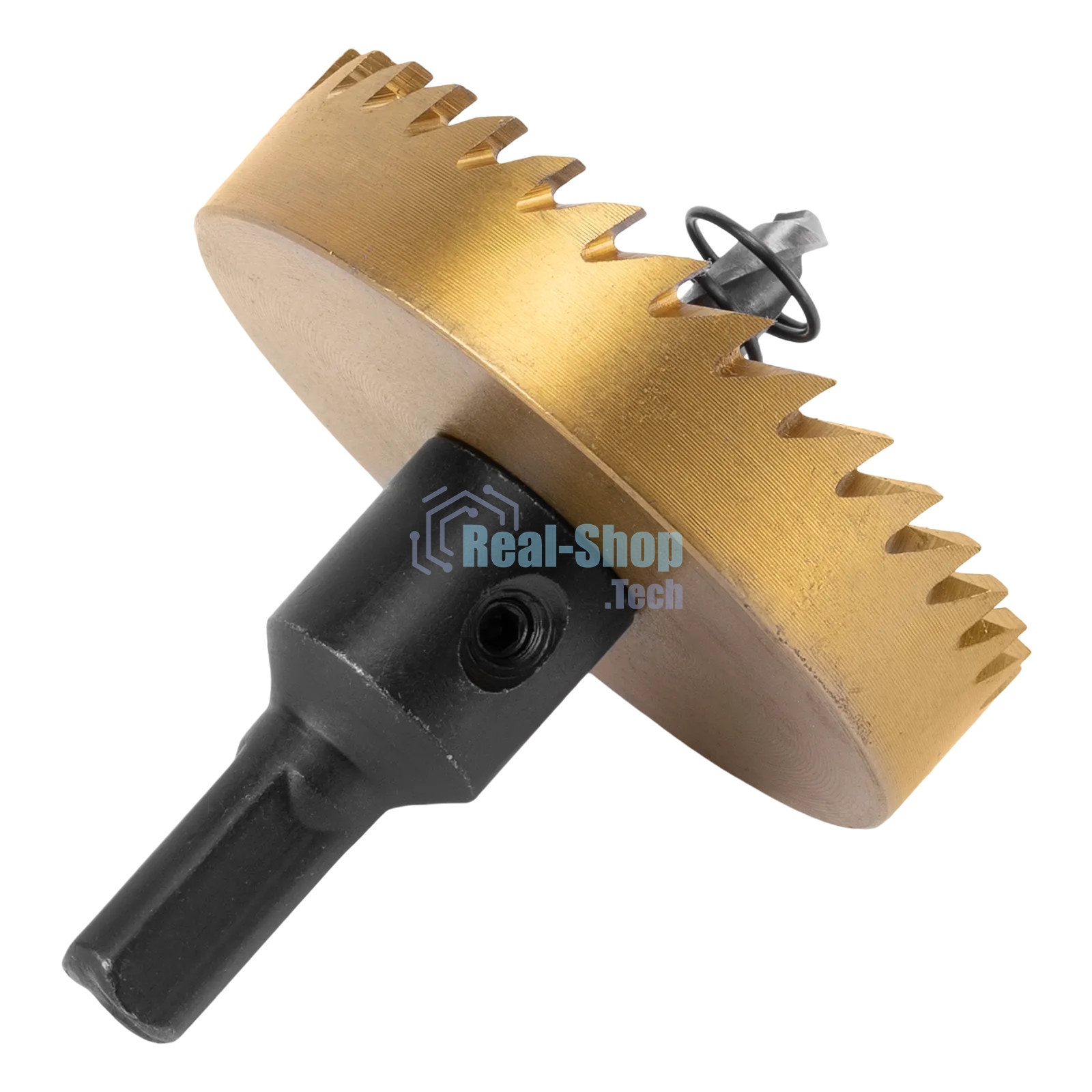 Коронка по металлу Denzel HSS, 60 мм, нитридтитановое покрытие