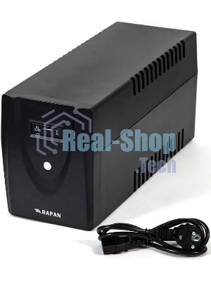 Источник бесперебойного питания Бастион RAPAN-UPS 1500 / 1500 ВА / 900 Вт / 2 x CEE 7 (евророзетка), 2 x IEC 320 C13