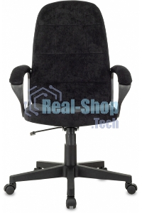 Кресло руководителя Бюрократ CH 002 Fabric черный Light-20 крестов. пластик