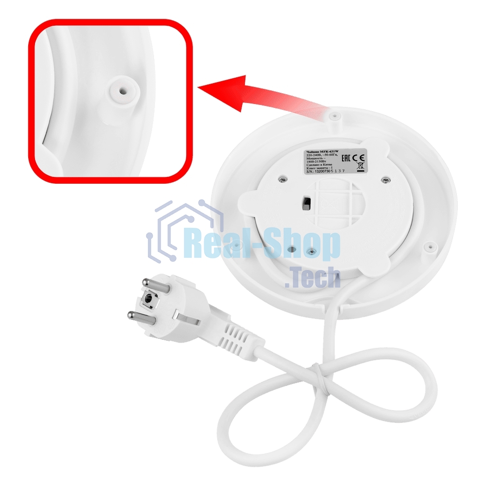 Чайник электрический Maunfeld MFK-6311W