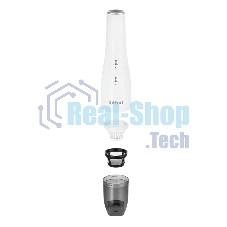 Пылесос ручной Kitfort КТ-5159 белый, питание от аккумулятора, 70 Вт, уборка сухая, пылесборник 0.15 л, работа от АКБ 12 мин.