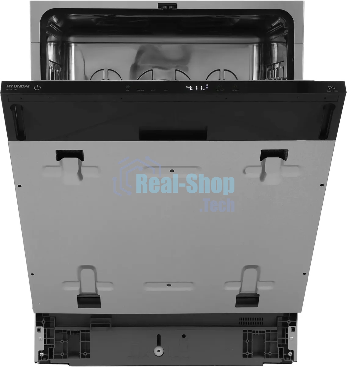Встраиваемая посудомоечная машина Hyundai HBD 642, нержавеющая сталь, 59.8 см, 13 компл., 49 дБ, класс A++