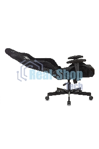 Кресло игровое Бюрократ Knight Outrider Light-20 черный с подголов. крестовина металл