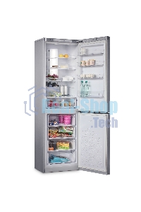 Холодильник Бирюса Б-M980NF металлик двухкамерный 240/130л морозилка снизу, No Frost