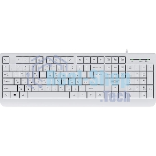 Клавиатура проводная Acer OKW400 белый USB Multimedia (ZL.KBDEE.01B) кабель 1.8м