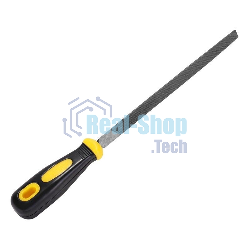 Набор напильников Deli DL352085 5шт Корпус напильника изготовлен из инструментальной стали T12. Обрезиненная платиковая ручка.