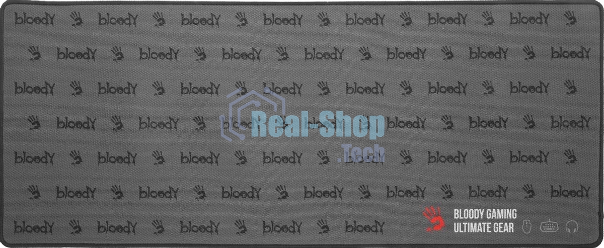 Коврик для мыши A4Tech Bloody BP-30L черный 750x300x3мм