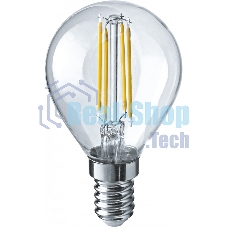 Лампа светодиодная ОНЛАЙТ 80889 OLL-F-G45-10-230-4K-E14