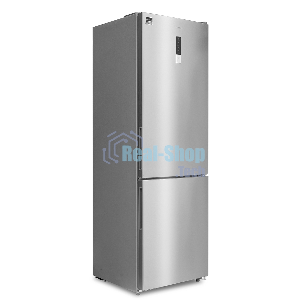 Холодильник Centek CT-1732 NF нержавеющая сталь двухкамерный 229/79л морозилка снизу, No Frost
