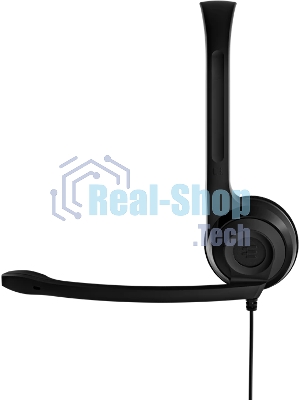 Гарнитура EPOS PC 3 Chat чёрный, проводная, 2 x mini jack 3.5 мм