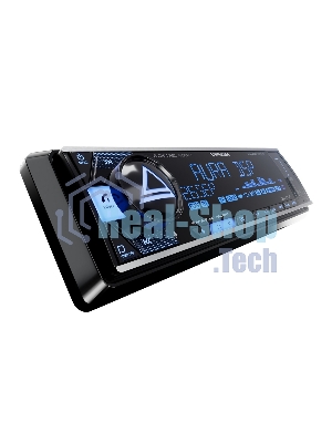 Автомагнитола AURA VENOM-D641DSP, 1 DIN, Bluetooth, USB Type-A, AUX, пульт ДУ