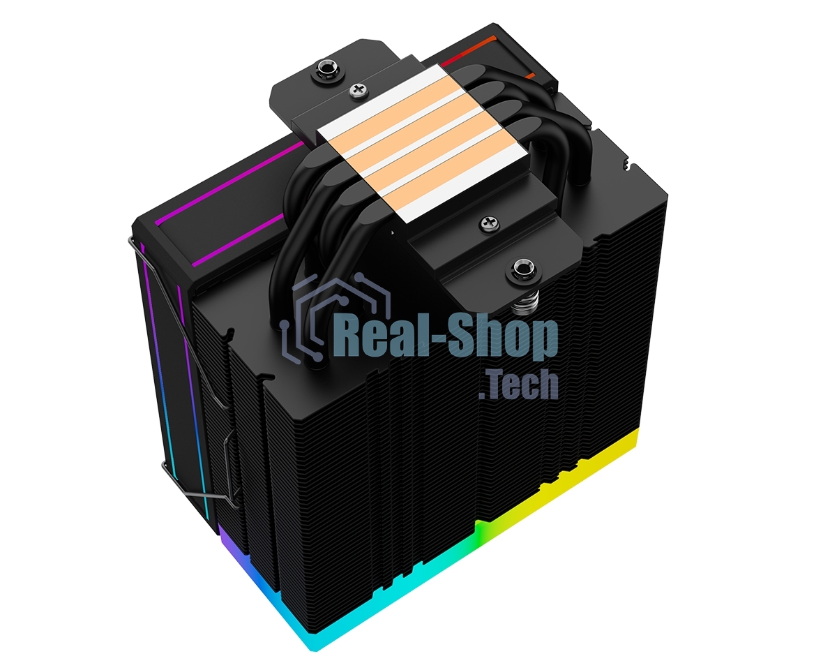 Кулер ID-Cooling FROZN A410 ARGb черный 120мм алюминий/медь 2000rpm 30db 4-pin 220W 152мм