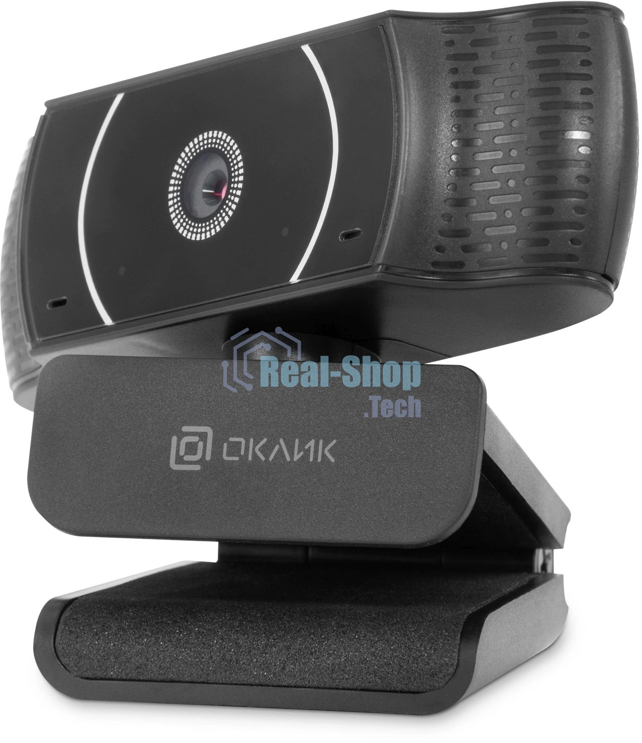 Веб-камера Оклик OK-C016HD черный 1Mpix (1280x720) USB2.0 с микрофоном