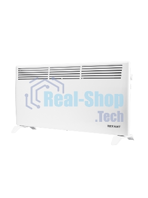 Конвектор Rexant 60-0120 белый, 2000 Вт, 25 м2, термостат