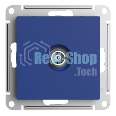 Антенна TV AtlasDesign коннектор механизм аквамарин SE