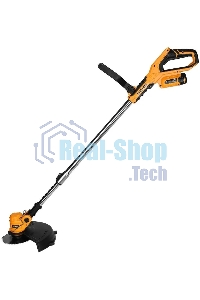 Триммер электрический Deko DKTR12 1х2.5Ач аккум. реж.эл.:леска/нож/диск