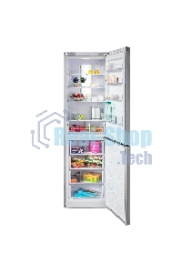 Холодильник Бирюса Б-M980NF металлик двухкамерный 240/130л морозилка снизу, No Frost