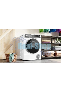 Сушильная машина Bosch WQB245B0ME белый, 9 кг, сушка - конденсационная, программ - 14, 59.8 x 84.2 x 65.1 см