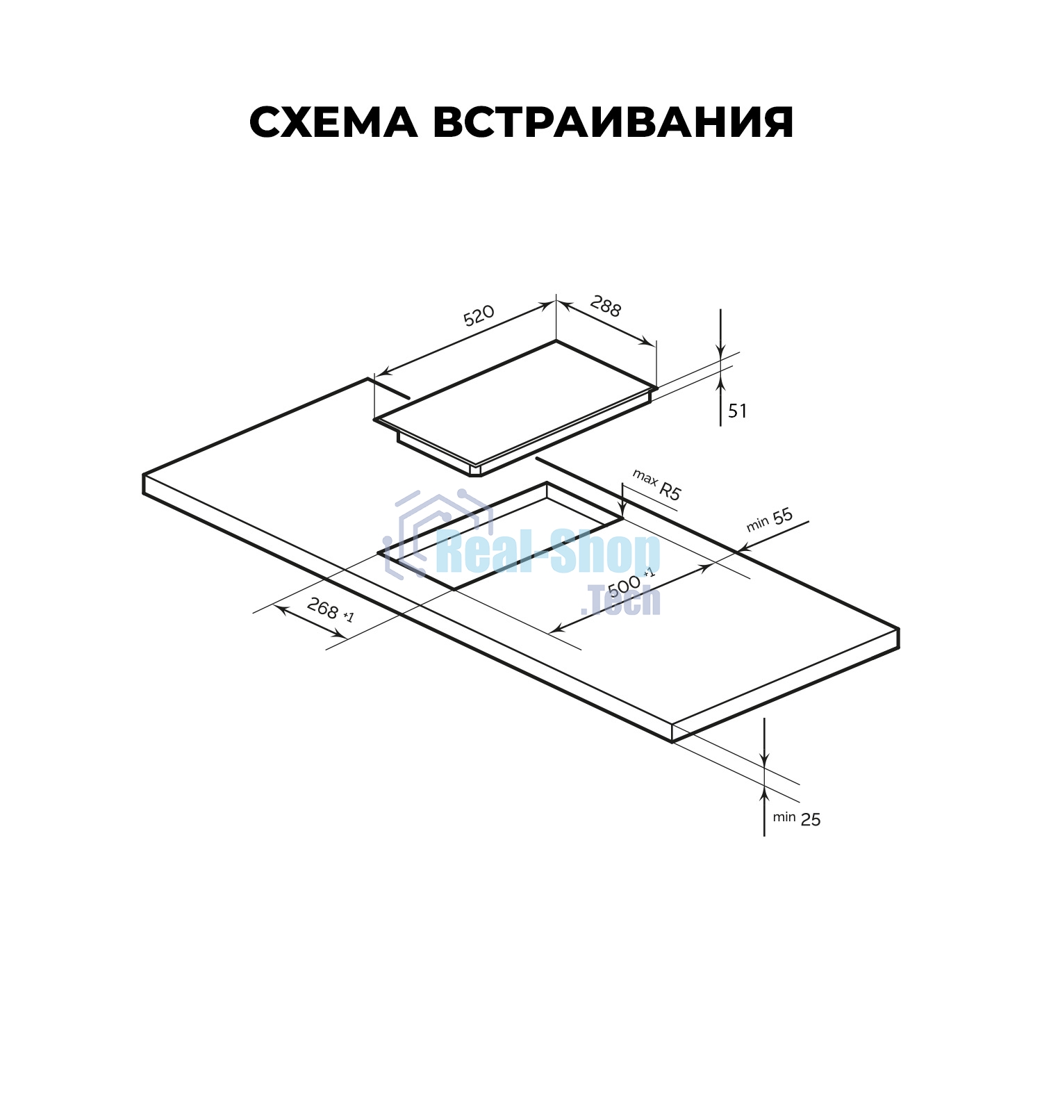 Электрическая варочная панель Lex EVH 321A BL Hi-Light, независимая, черный