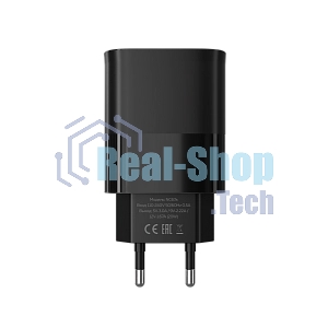 Сетевое зарядное устройство MORE CHOICE (4620202553492) NC67a СЗУ 1Type-C 3.0A PD 20W, черный