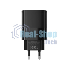 Сетевое зарядное устройство MORE CHOICE (4620202553492) NC67a СЗУ 1Type-C 3.0A PD 20W, черный