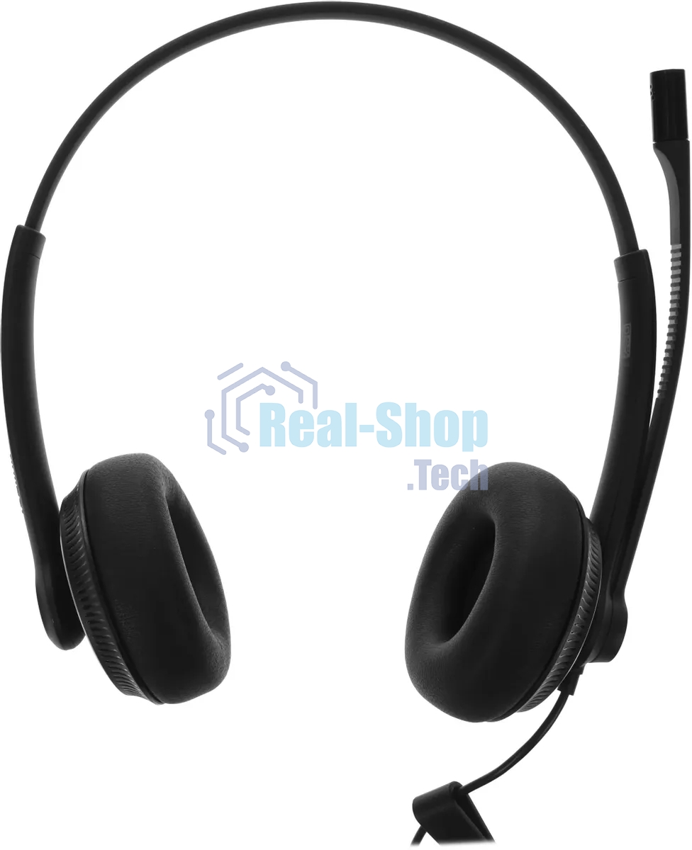 Гарнитура проводная YEALINK YHS34 Dual Дуо, Проводная, HD звук, QD, RJ9, шт