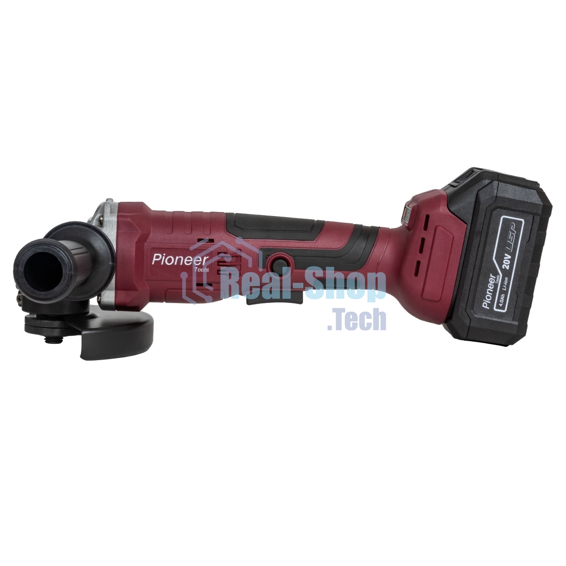 Угловая шлифовальная машина аккумуляторная Pioneer