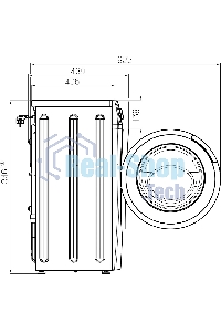 Стиральная машина ATLANT СМА 60У1013-02 белый, загрузка фронтальная 6 кг, 1000 об/мин, класс: А