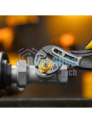 Клещи переставные Denzel обливные рукоятки, 180 мм