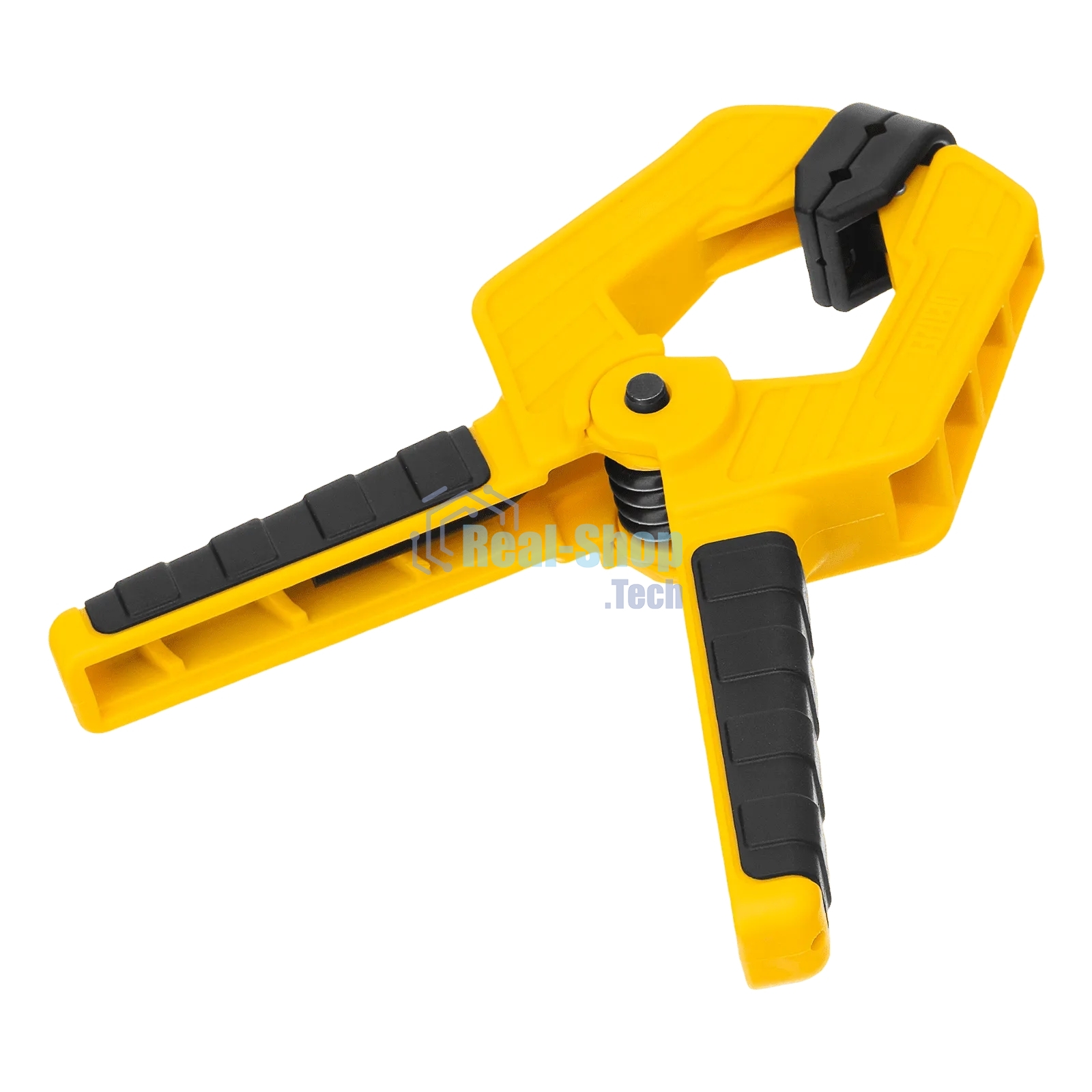 Струбцина клещеобразная Denzel усиленная 65 х 50 мм, двухкомпонентные рукоятки