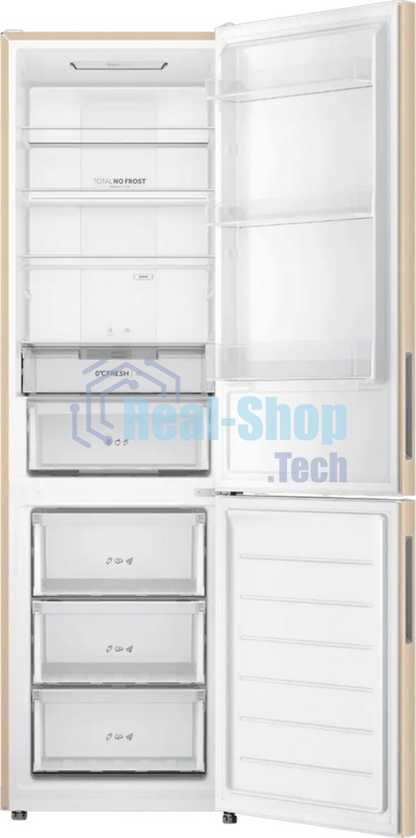 Холодильник Haier CEF538CGG золото двухкамерный 263/105л морозилка снизу, No Frost