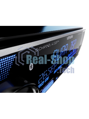 Автомагнитола AURA VENOM-D641DSP, 1 DIN, Bluetooth, USB Type-A, AUX, пульт ДУ