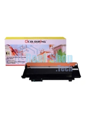 Картридж лазерный Colouring CG-W2072A (№117A) Yellow без чипа (700 копий) для HP Color Laser 150nw/150a/178nw/179fnw