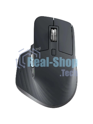 Мышь беспроводная Logitech MX Master 3s графитовый, 8000 dpi, радиоканал, Bluetooth, USB, кнопки - 7