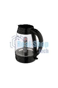 Чайник электрический LEONORD LE-1519 2 л, 2200 Вт, стекло, черный