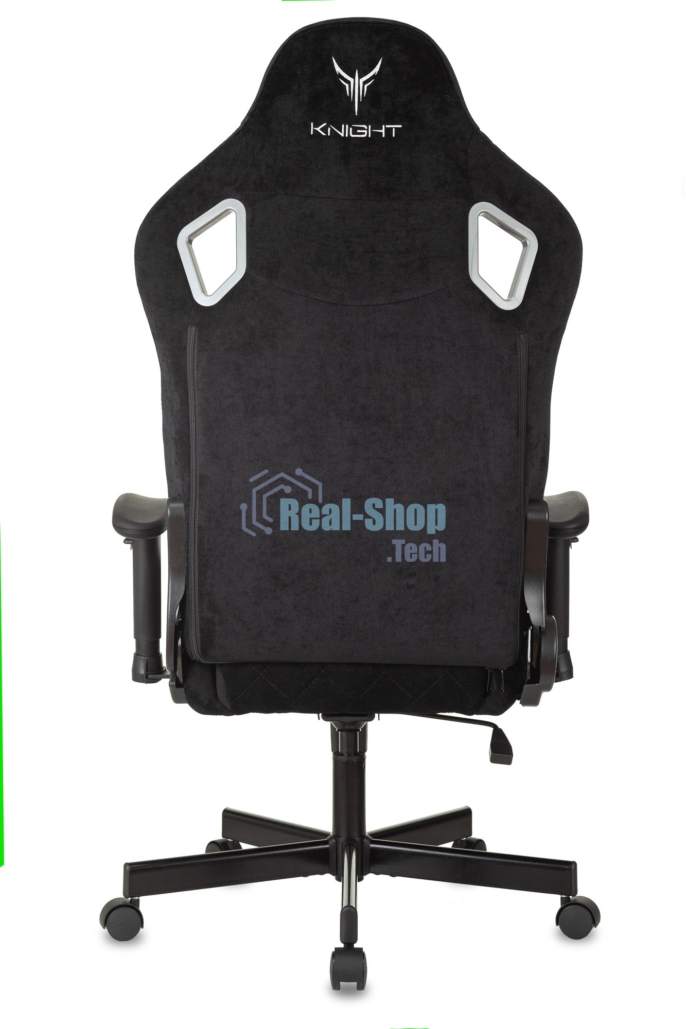 Кресло игровое Бюрократ Knight Outrider Light-20 черный с подголов. крестовина металл