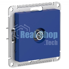 Антенна TV AtlasDesign коннектор механизм аквамарин SE