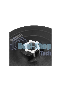 Тарелка опорная Denzel для дрели и УШМ с липучкой, 125 мм, твердая, с адаптером c М14 на d8