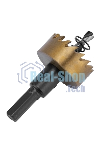 Коронка по металлу Denzel HSS, 30 мм, нитридтитановое покрытие