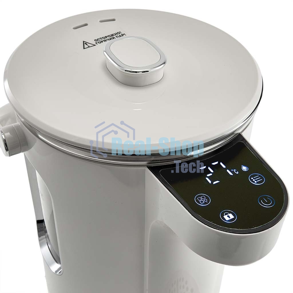 Чайник электрический-термос DЕLTA LUX DE-1701 3л,LCD дисплей,1.