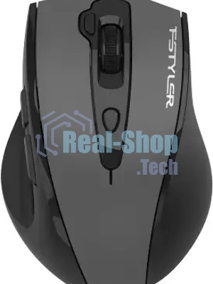 Мышь A4Tech Fstyler FG55S Plus серый оптическая 1200dpi silent беспров. USB