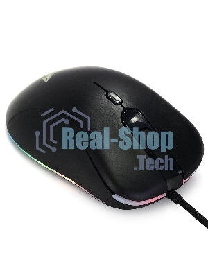 Мышь проводная Crown CMGM-904 черный, 7000 dpi, USB, кнопки - 7