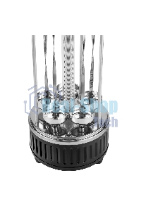 Шашлычница электрическая Centek CT-1460 1000Вт, Кварц нагр, Рецепты, 5 шамп (310мм), вращ 12раз/мин+ колба!