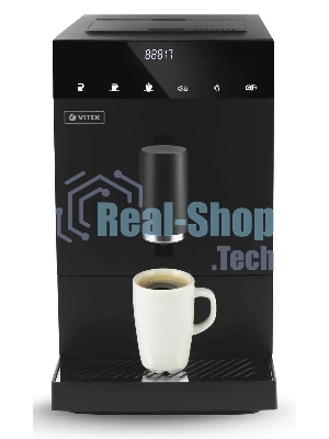 Кофемашина автоматическая Vitek Metropolis VT-8700 черный, зерновой кофе, 1.2 л, 1350 Вт, 20 Бар